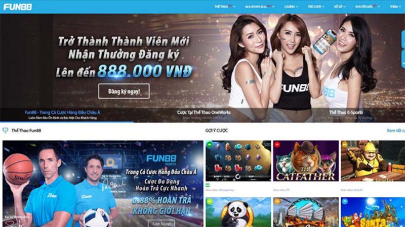 Hướng dẫn đăng nhập Fun88